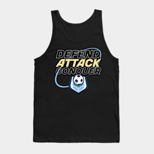 defend attack conquer Tank Top